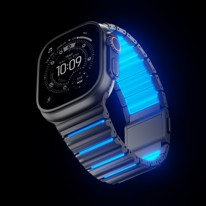 Titanium Wave Hybrid Band for Apple Watch