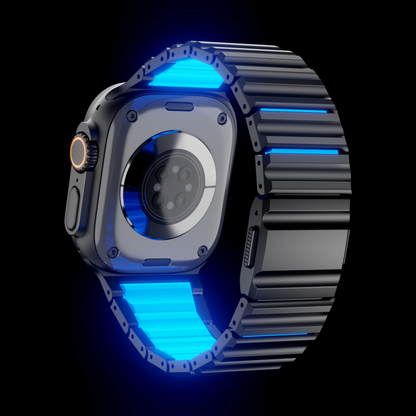 Titanium Wave Hybrid Band for Apple Watch
