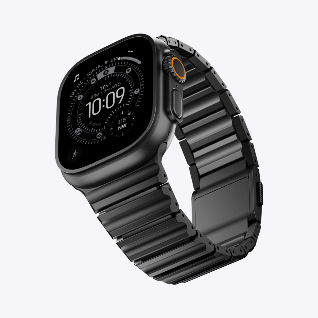 Titanium Wave Hybrid Band for Apple Watch