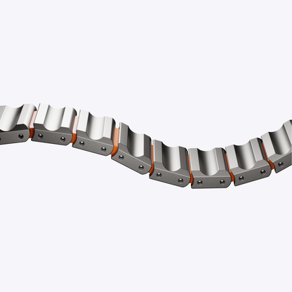Titanium Wave Hybrid Band for Apple Watch