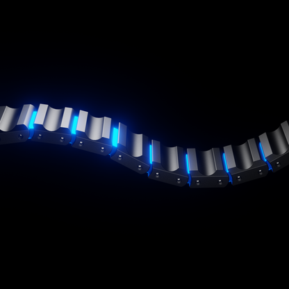Titanium Wave Hybrid Band for Apple Watch