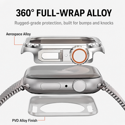 Ultra-Style Rugged Metal Case for Apple Watch