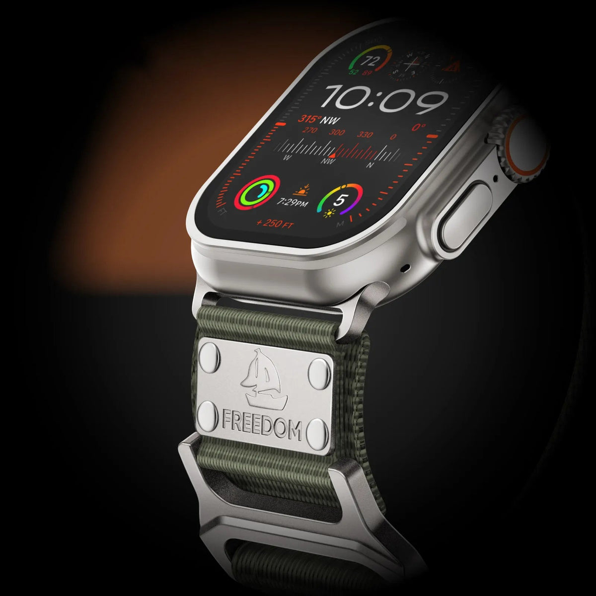 Ultra Wide Tactical Nylon Band for Apple Watch