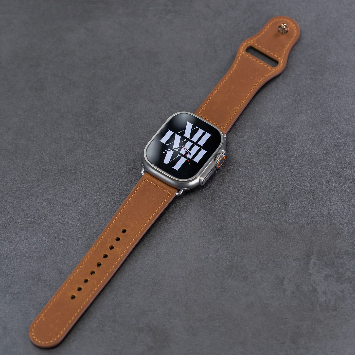 Vintage Top-Grain Leather Band for Apple Watch