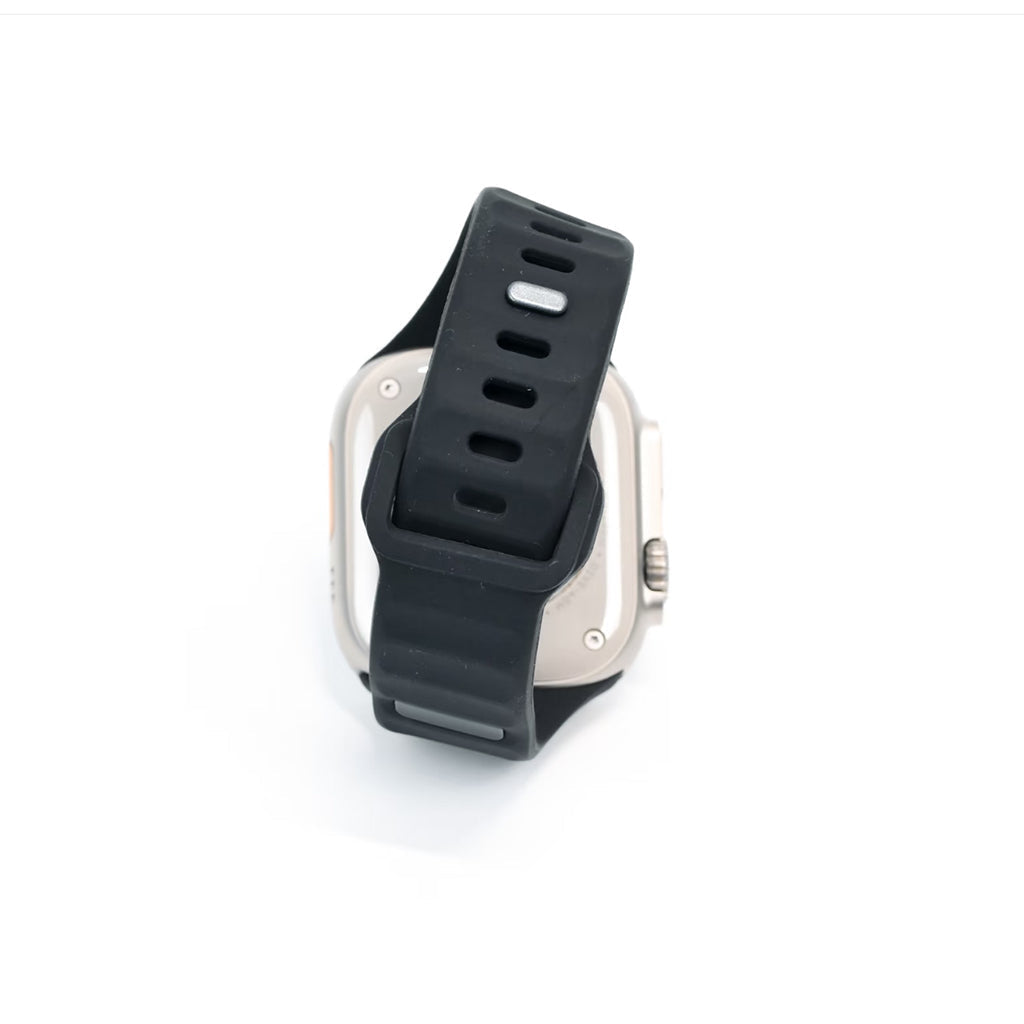 Wavy-Cut Silicone Sport Band for Apple Watch