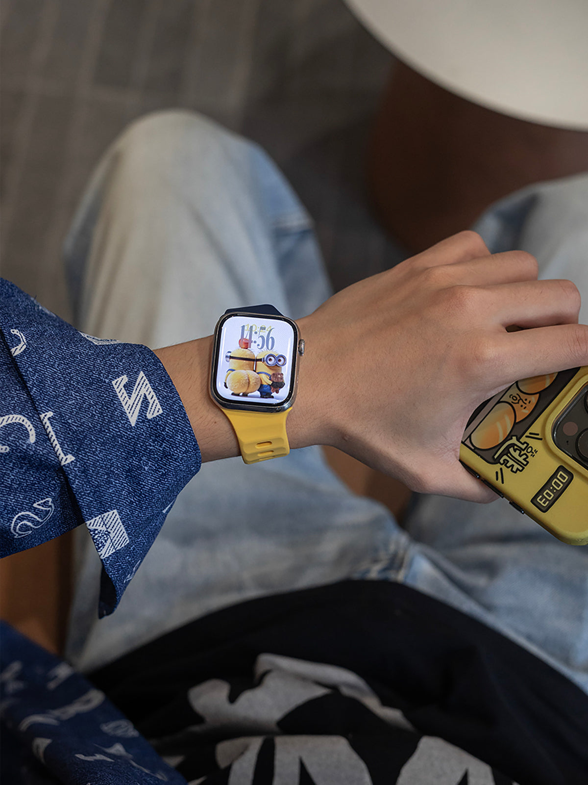 Wavy-Cut Silicone Sport Band for Apple Watch