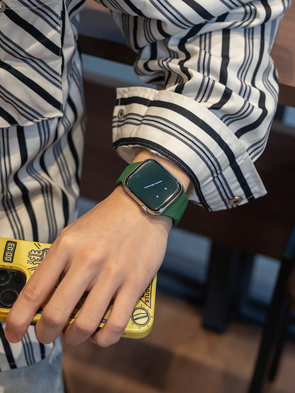 Wavy-Cut Silicone Sport Band for Apple Watch