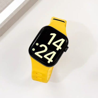 Wavy-Cut Silicone Sport Band for Apple Watch