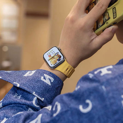 Wavy-Cut Silicone Sport Band for Apple Watch