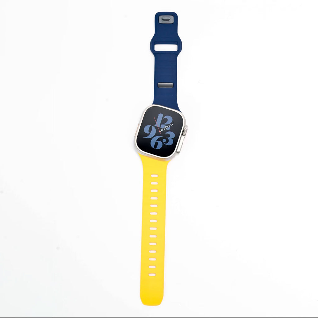 Wavy-Cut Silicone Sport Band for Apple Watch