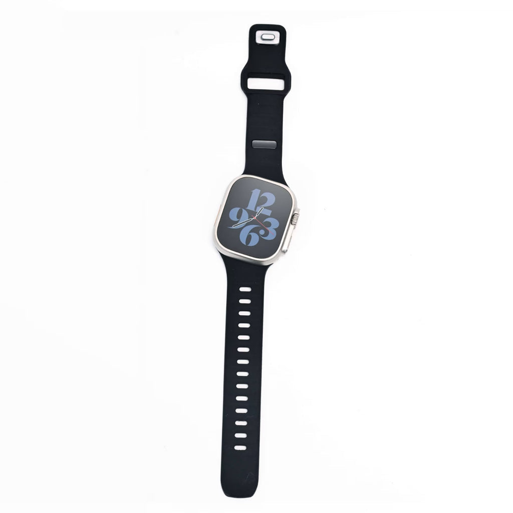 Wavy-Cut Silicone Sport Band for Apple Watch
