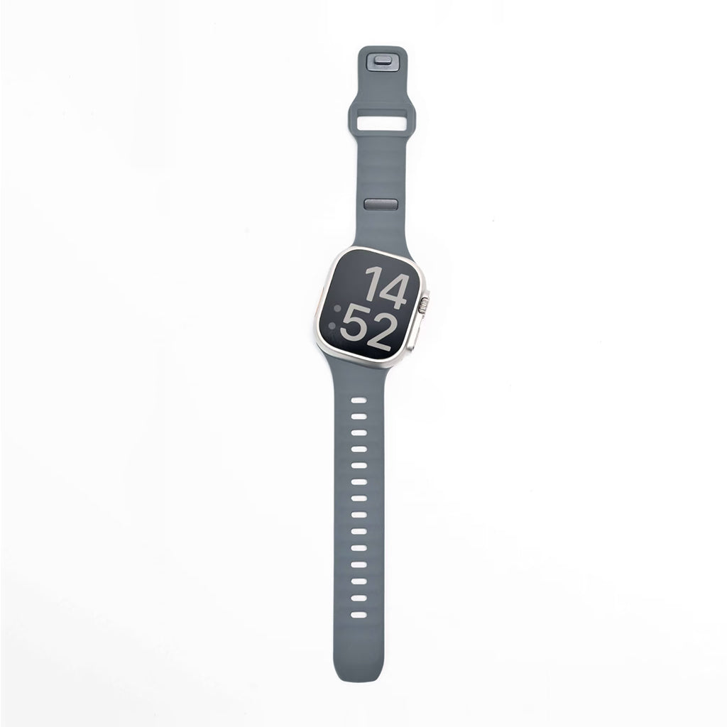 Wavy-Cut Silicone Sport Band for Apple Watch